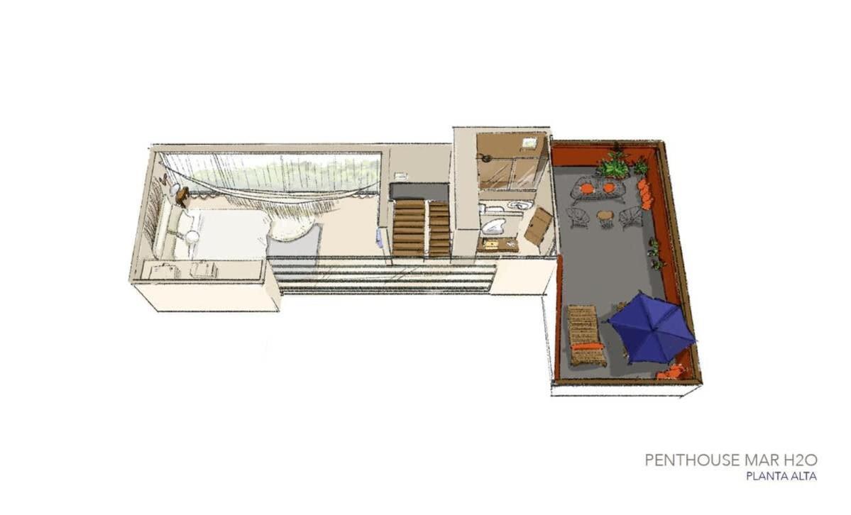 Сasa de vacaciones Stylish Luxe Penthouse - Exclusive Gated Community Playa del Carmen